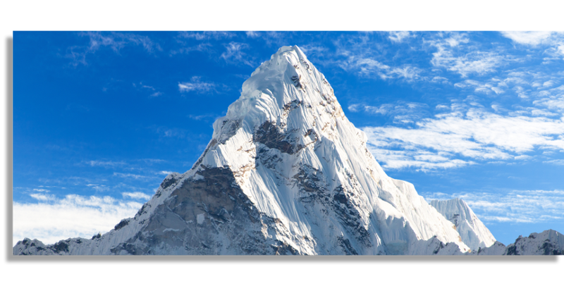 Mount Ama Dablam on the way to Everest