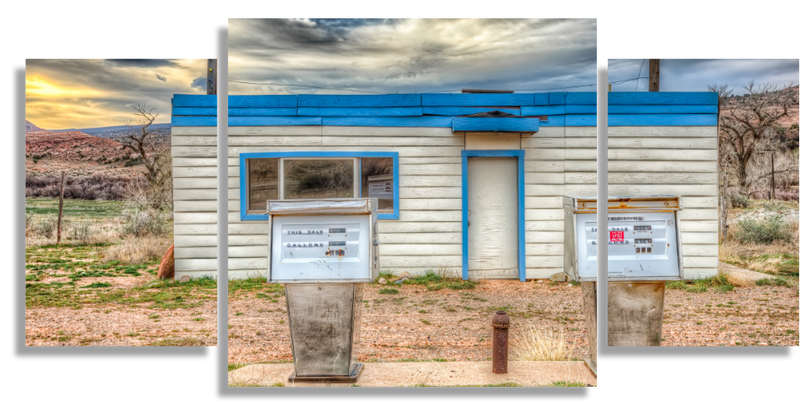 Abandonado la gasolinera