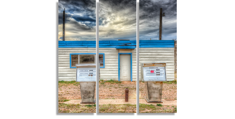 Abandonado la gasolinera