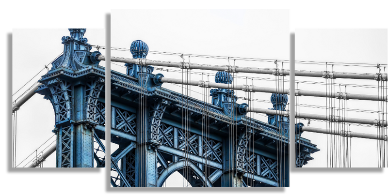 Artistic Composition manhattan Bridge