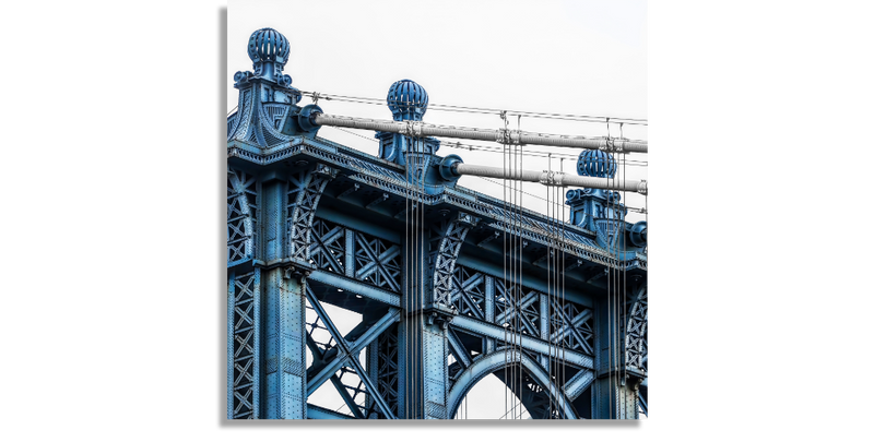 Artistic Composition manhattan Bridge