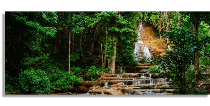 Cascada Verdes Tailandia