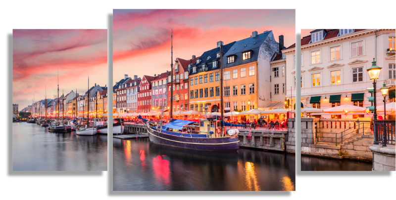 Denmark at Nyhavn Canal