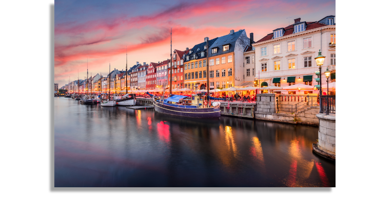 Denmark at Nyhavn Canal