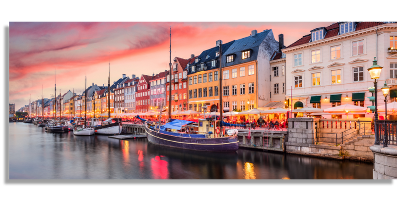 Denmark at Nyhavn Canal