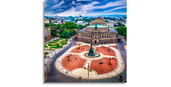 Germany over Theater Square