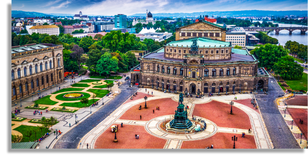 Germany over Theater Square