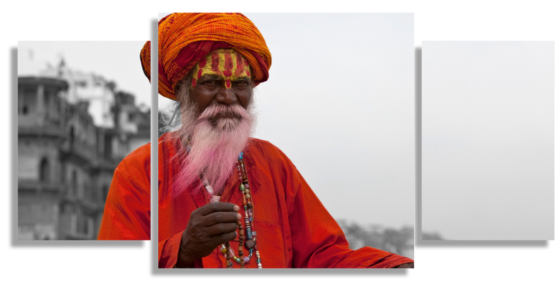 Holy Indian Sadhu