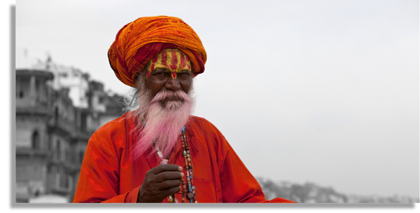 Holy Indian Sadhu