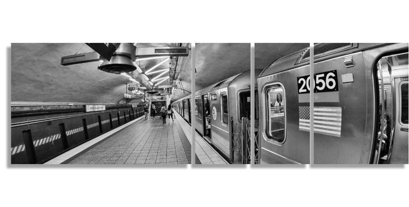 Inside a Manhattan Subway