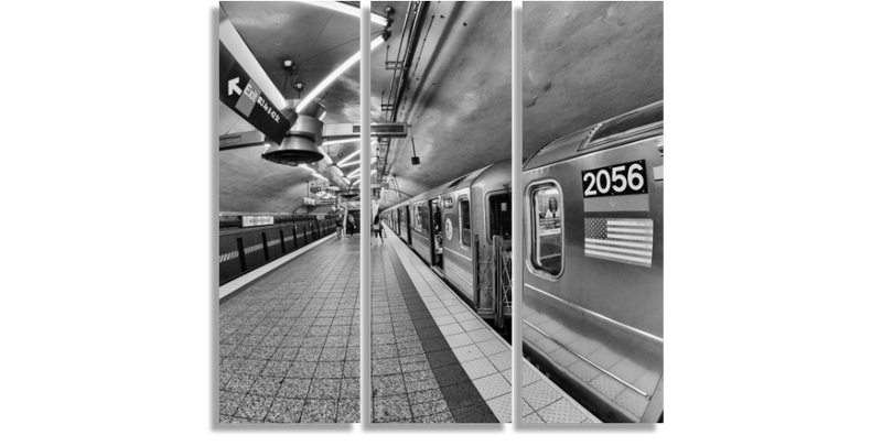 Inside a Manhattan Subway