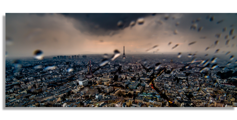 Rainy Paris afternoon