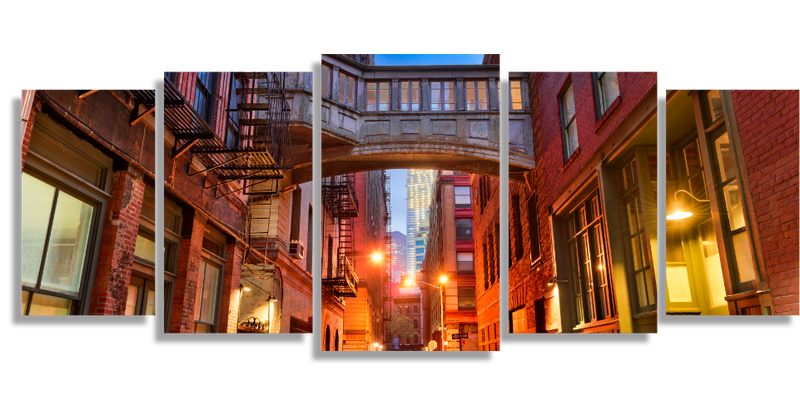 Tribeca Alley in New York