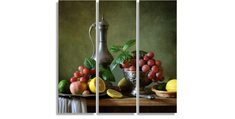 Uvas Moradas Y Limones
