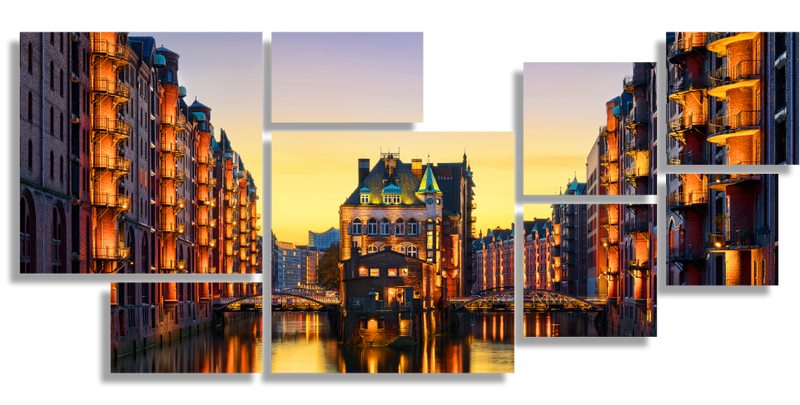 Wasserschloss in Hamburg, Germany